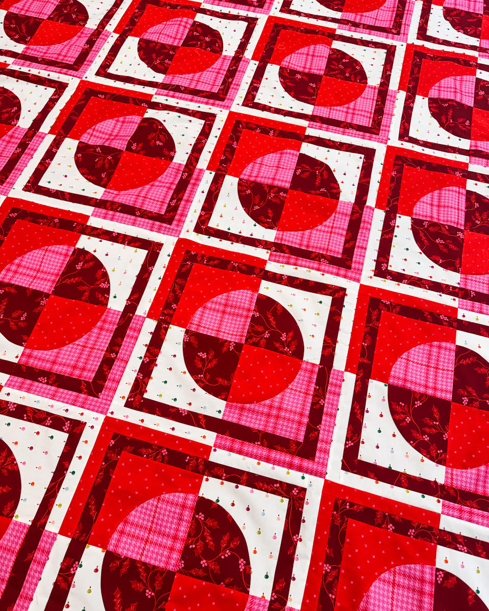 Full Frame Quilt Kit | Christmas in Color Edition | A Piece of Quiet Quilts